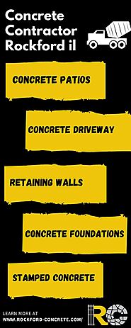 Hire best concrete contractor in Rockford, IL