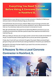 Decorative Creating Patterns Stamped Concrete Rockford Il by rockfordconcrete1 - Issuu