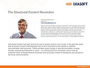 The Structured Content Revolution
