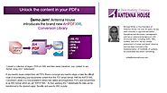 Unlock the content in your PDFs