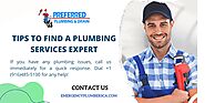 Tips to Find a Plumbing Services Expert