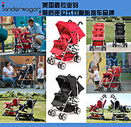 Black Color,Red Color Twins Pram,Baby Boy and Girls Twins Stroller,Strollers for Twins,Take Seriously Every Detail of...