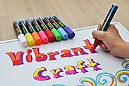 Liquid Chalk Marker Pens With Reversible Tips • Educational Toys