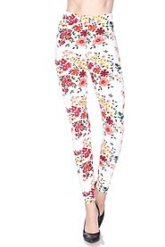 Blossom Ditsy Floral Brush Printed Leggings