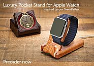 Pad & Quill: Luxury Pocket Stand for Apple Watch ($79.99 - $109.99)