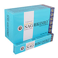 Vijayshree Golden Nag Reiki Energy Incense Sticks exporter in India | meghaaromatics.com
