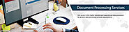 Outsource Document Processing Services at $4/Hour