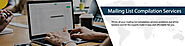 Mailing List Compilation Services at $4/Hour