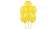 Yellow Matte Latex Balloons