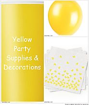 Lemon Yellow Party Supplies