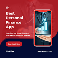 Best Personal Finance App - SukhTax