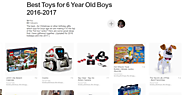 Best Toys for 6 Year Old Boys 2016-2017