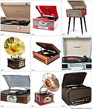 Best Vintage Vinyl Record Player Turntable with Horn - Stand - Legs - Aux - Usb - Disco Lights - Ratings and Reviews ...