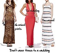 Maxi Dresses - Appropriate For An Afternoon Wedding?