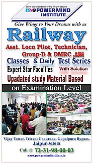 Best Railway RPF/RPSF Coaching in Jaipur - Power Mind Institute