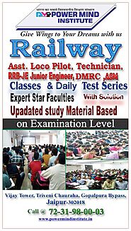 Best RRB Ticket Collector (TC) Coaching in Jaipur - Power Mind Institute