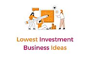 Lowest Investment Business Ideas - Adapt Right