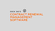 Contract Renewal Management Software for Businesses