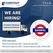 We are hiring for Bhopal
