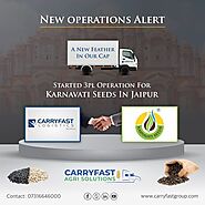Started 3pl Operation for Karnavati Seeds in Jaipur