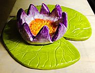 Lilypad & Lotus Flower Ceramics Lesson