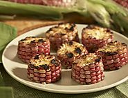 Grilled Red Corn Rounds