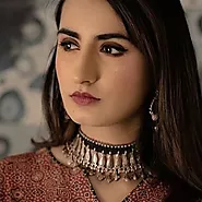 Website at https://vintarust.com/products/afghani-tribal-choker-boho-necklace