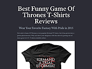 Best Funny Game Of Thrones T-Shirts Reviews