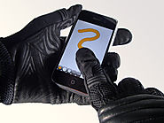 Making A Glove Work With A Touch Screen