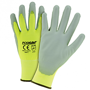 PosiGrip Touch Screen Hi Vis Palm-Coated Nylon Gloves - Bulk | Copper State Supply, Inc.