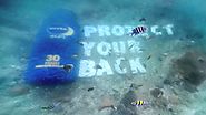 Podwodny billboard NIVEA zadba o Twoje plecy