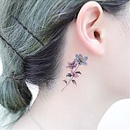 Behind The Ear Tattoos - Design Ideas and Everything You Need To Know