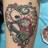 Nightmare Before Christmas Tattoo Ideas and Designs With Meaning