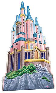 DISNEY PRINCESS CASTLE CUT OUT