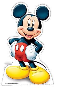 Mickey Mouse Star Mini Cut Out