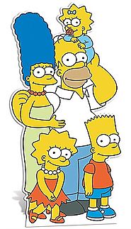 SIMPSONS FAMILY CUT OUT