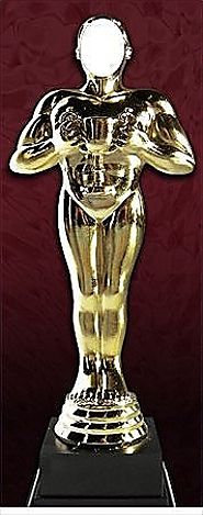 AWARD STATUE CUT OUT
