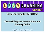Orton Gillingham Lesson Plans And Training Online