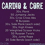 My Favorite Things + Cardio & Core Circuit | Gettin' My Healthy On