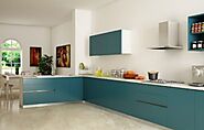 L Shaped Modualr Kitchen Manufacturers & Designers in Mumbai
