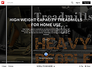 High Weight Capacity Treadmills