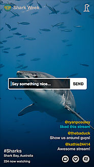 Meerkat Outs An Embeddable Player, Hooks Discovery Channel's Shark Week
