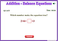 Balance Equations Games