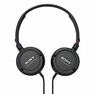 Sony MDRZX100 ZX Series Stereo Headphones (Black)