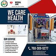Website at https://www.maambulanceservice.in