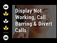 Fix #Sky_Phone_Issues – #Display_Not_Working, #Sky_talk_Call_Barring & #Divert_Calls﻿