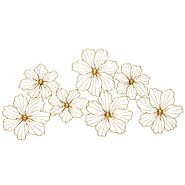 Flower Wall Decor | Gold Wall Art | Floral Wall Art | GwG Outlet