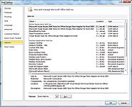 Install the Analysis Toolpak for Excel 2010