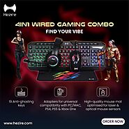 4 in 1 wired gaming combo in uae