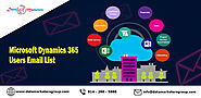 Microsoft Dynamics 365 Users Email List | Data Marketers Group